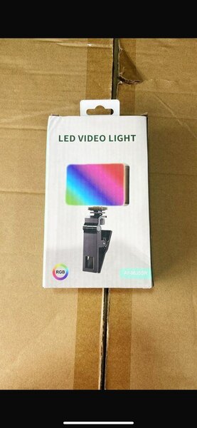 Phone clip led light