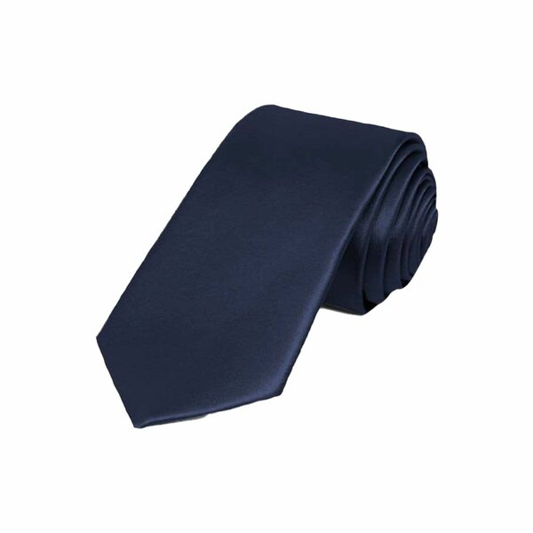 Cravate en soie bleu nuithomme