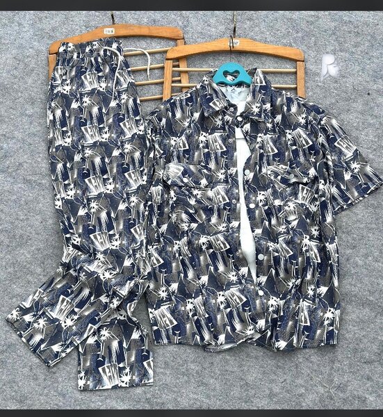 Set chemise et pantalon imprimé