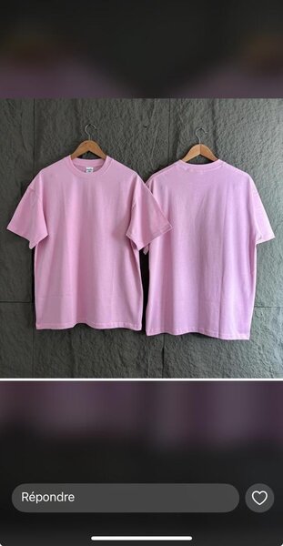 Lot de T-shirts unisexes