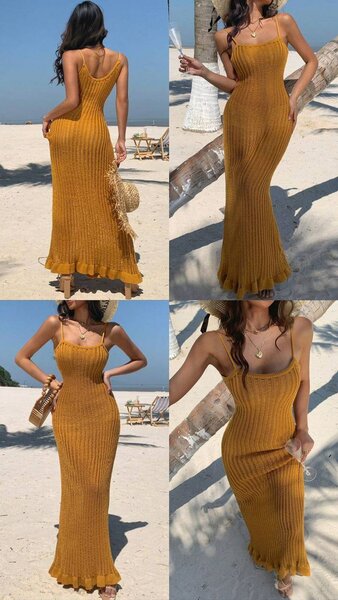 Robe Maxi Bohème Plage Été