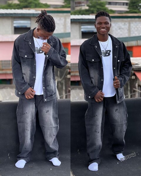 Ensemble streetwear denim tendance