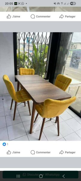 Ensemble Table à Manger Moderne