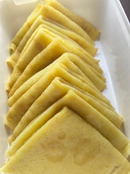 Crêpes gourmandes variées