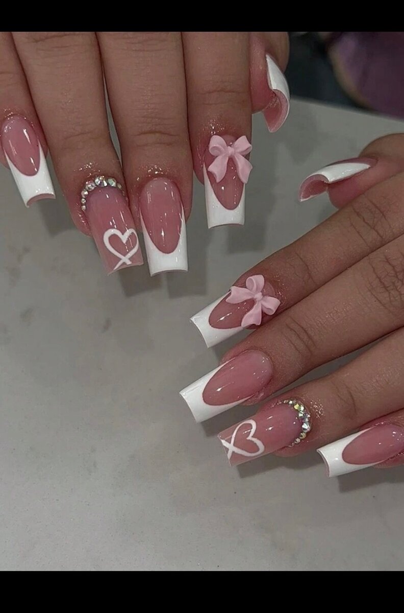 Ongles Acryliques Roses Art