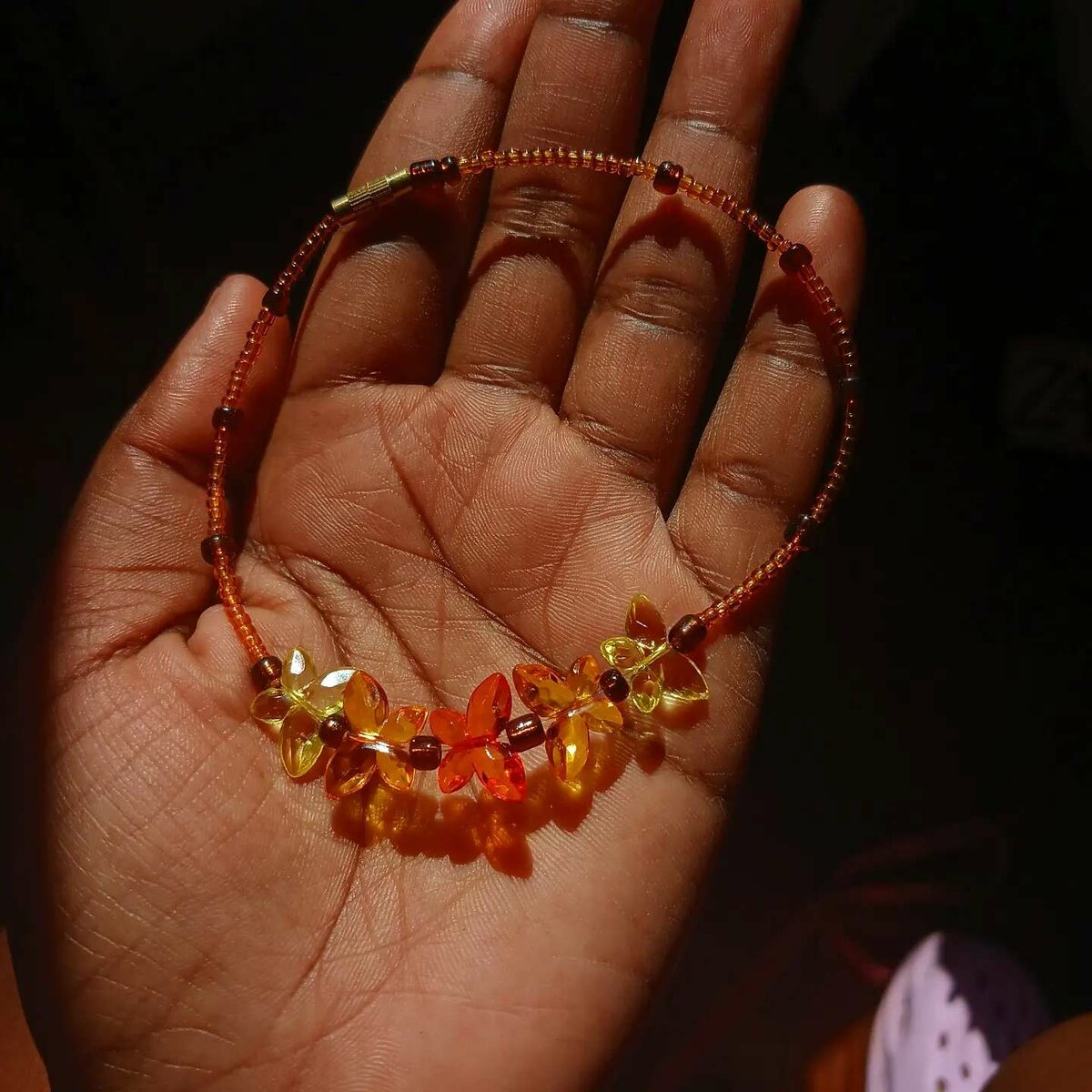 Bead anklets, waistbeads and chokers