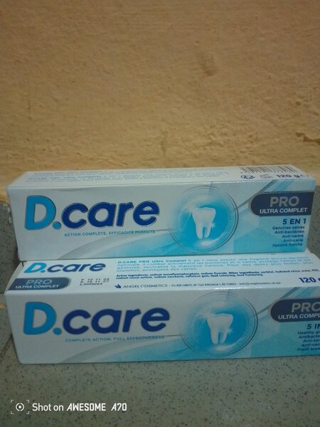 Dentifrice D.care Pro 5 en 1