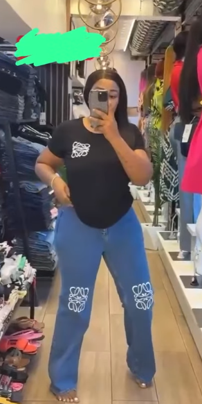 Women's 2-piece set, T-shirt and jeans