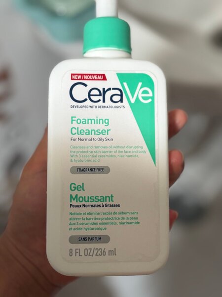 Cerave foaming cleanser