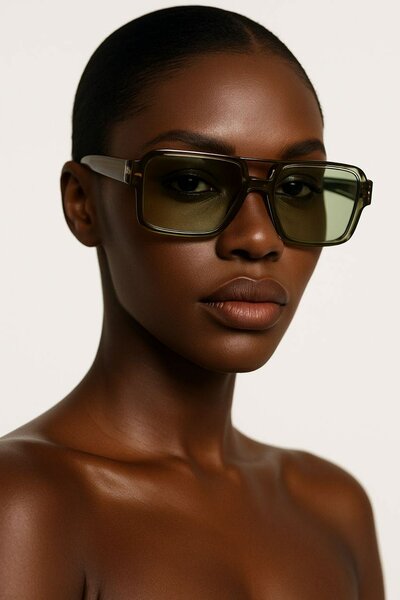 Lunettes de soleil carrées tendance