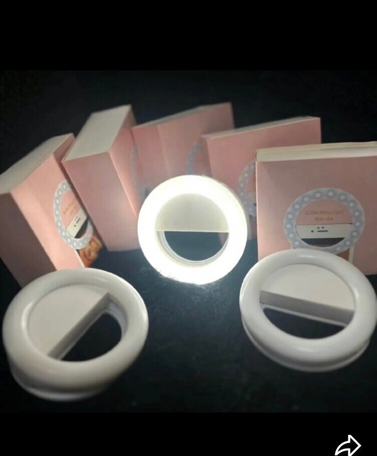 Anneau lumineux pour téléphone