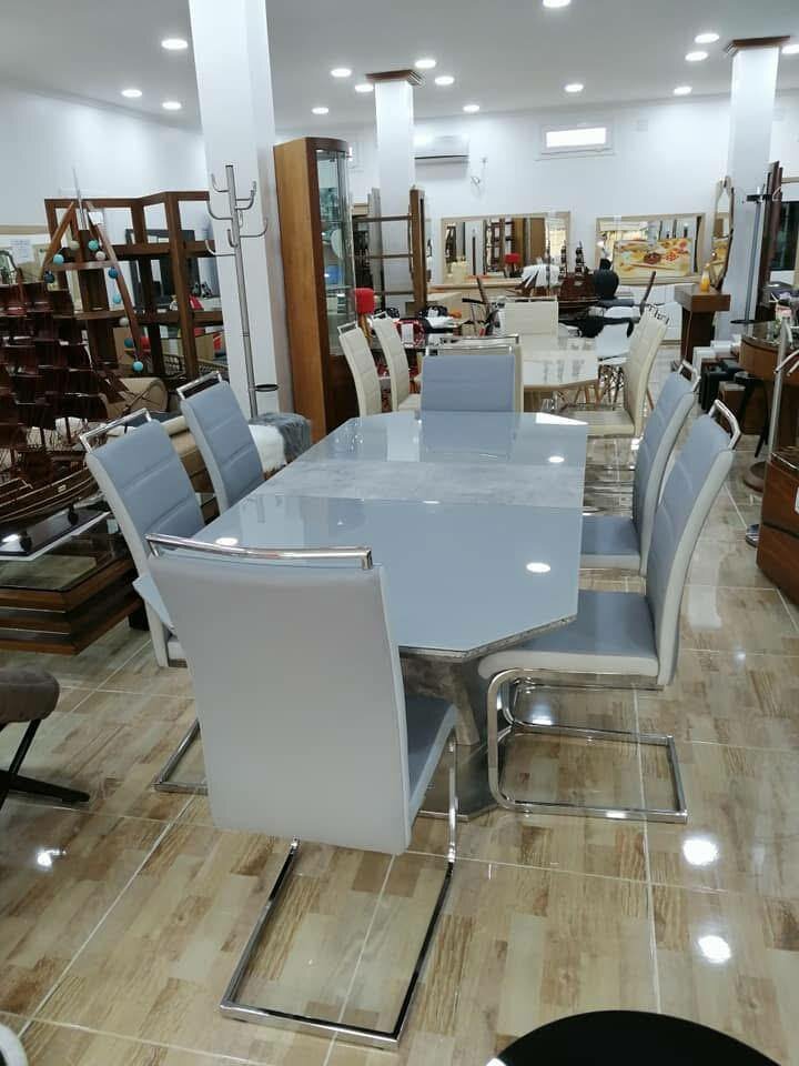 Table à manger moderne 6 place