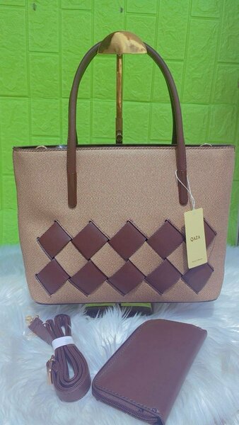 Ensemble Sac à Main Tressé Élégant