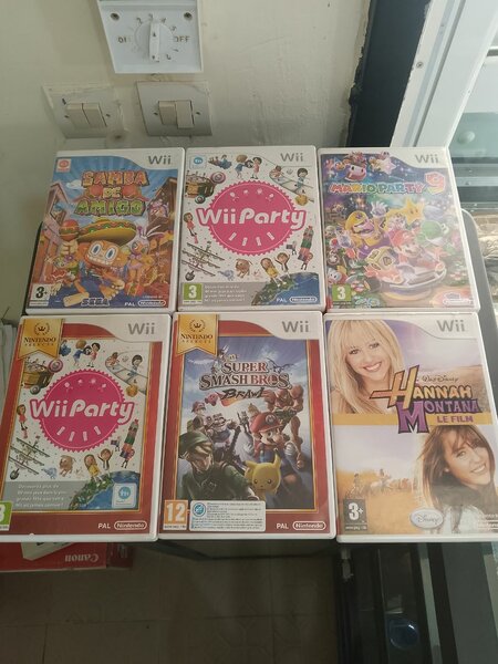 Lot de Jeux Wii Variés