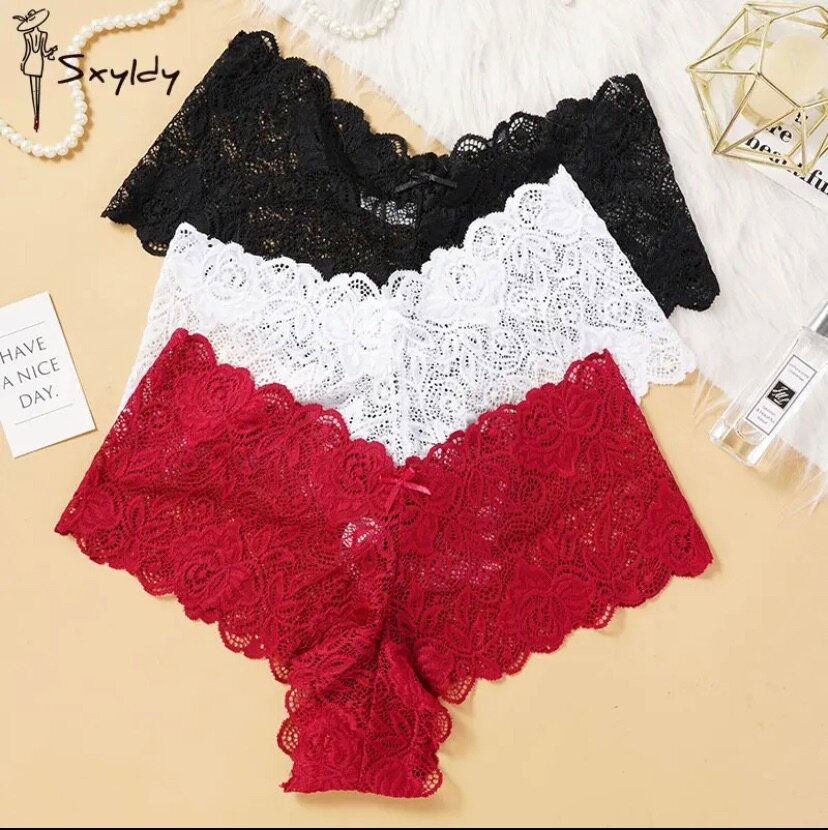 Caleçon en dentelle