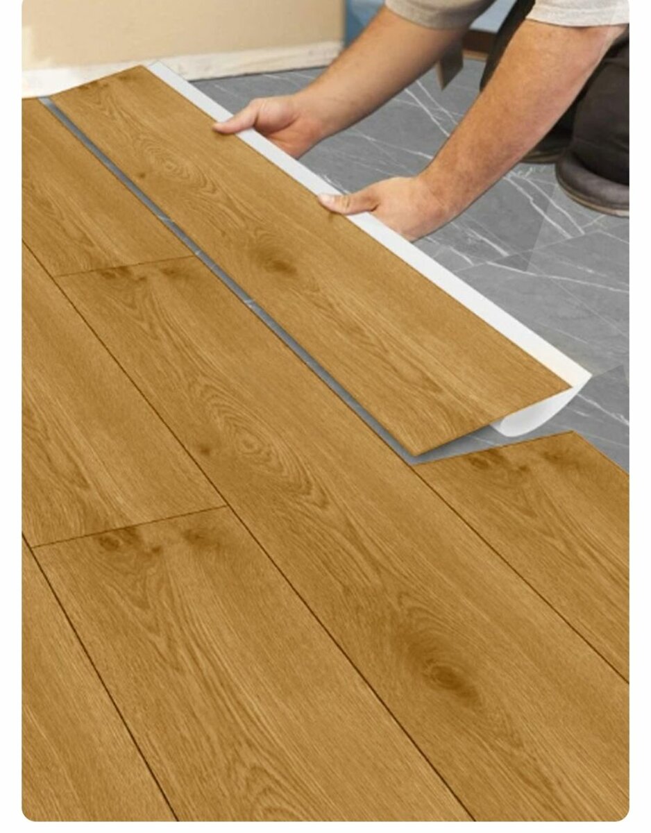 PVC WATERPROOF FLOORING SELF-ADHESIVE TILE