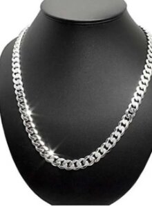 SILVER HEAVY chain for men and boys