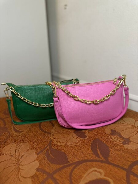 Sacs à main en cuir chaînes