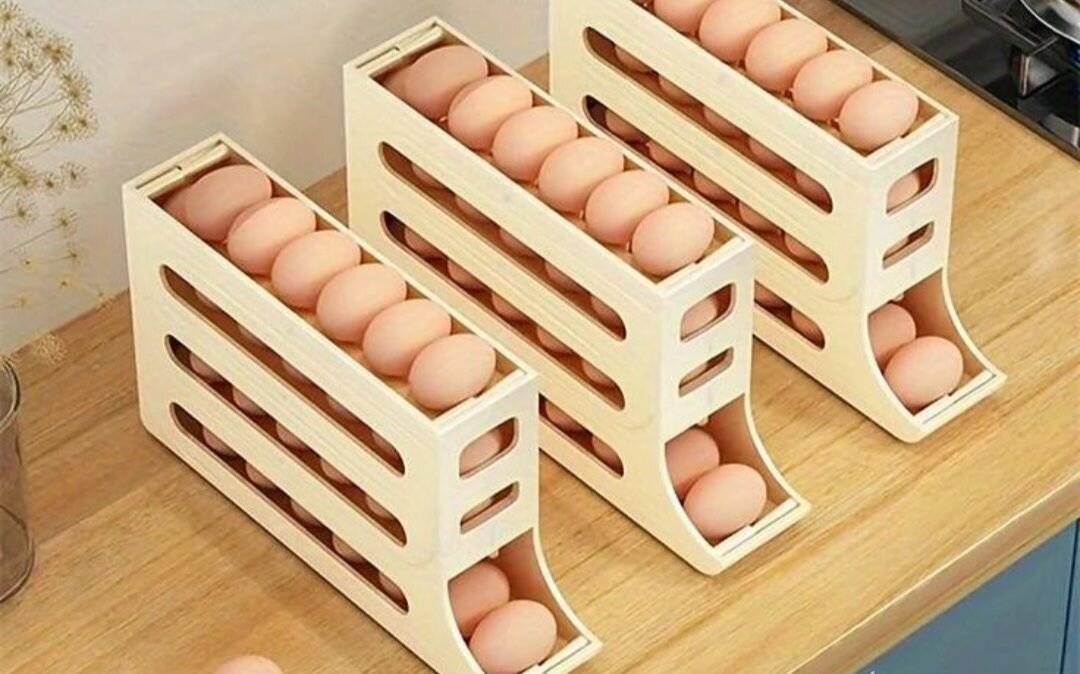 Porte-œufs empilable moderne
