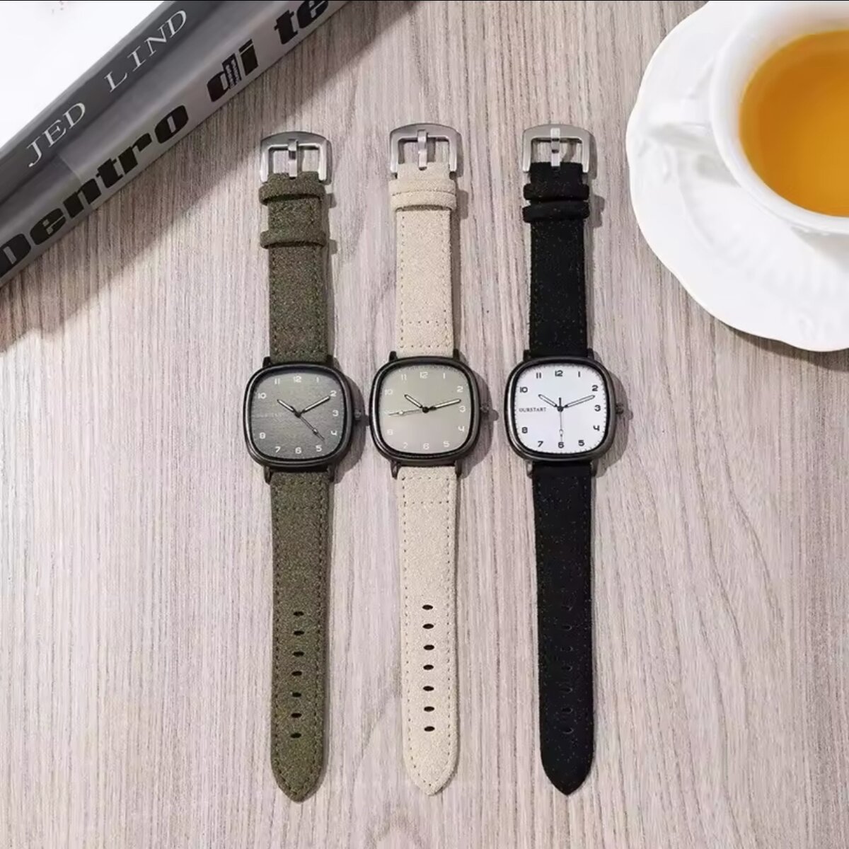 Montre à poignée élégante