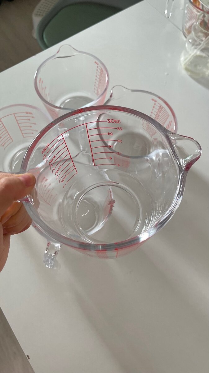 Мерный стеклянный стакан