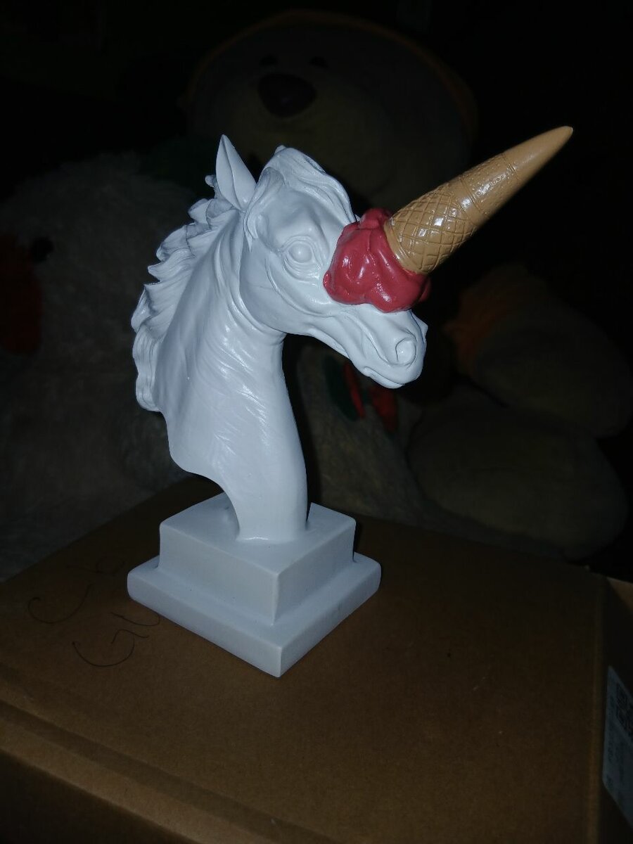 Statue de licorne fantaisie