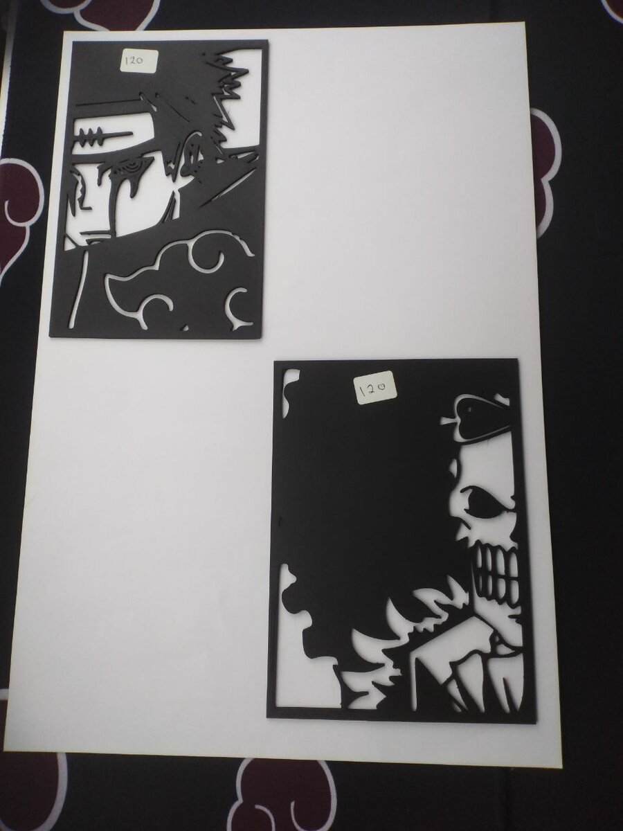 Anime themed wall Plaques