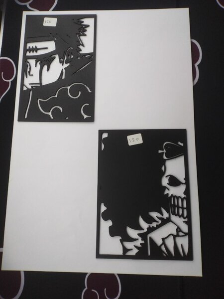 Anime themed wall Plaques