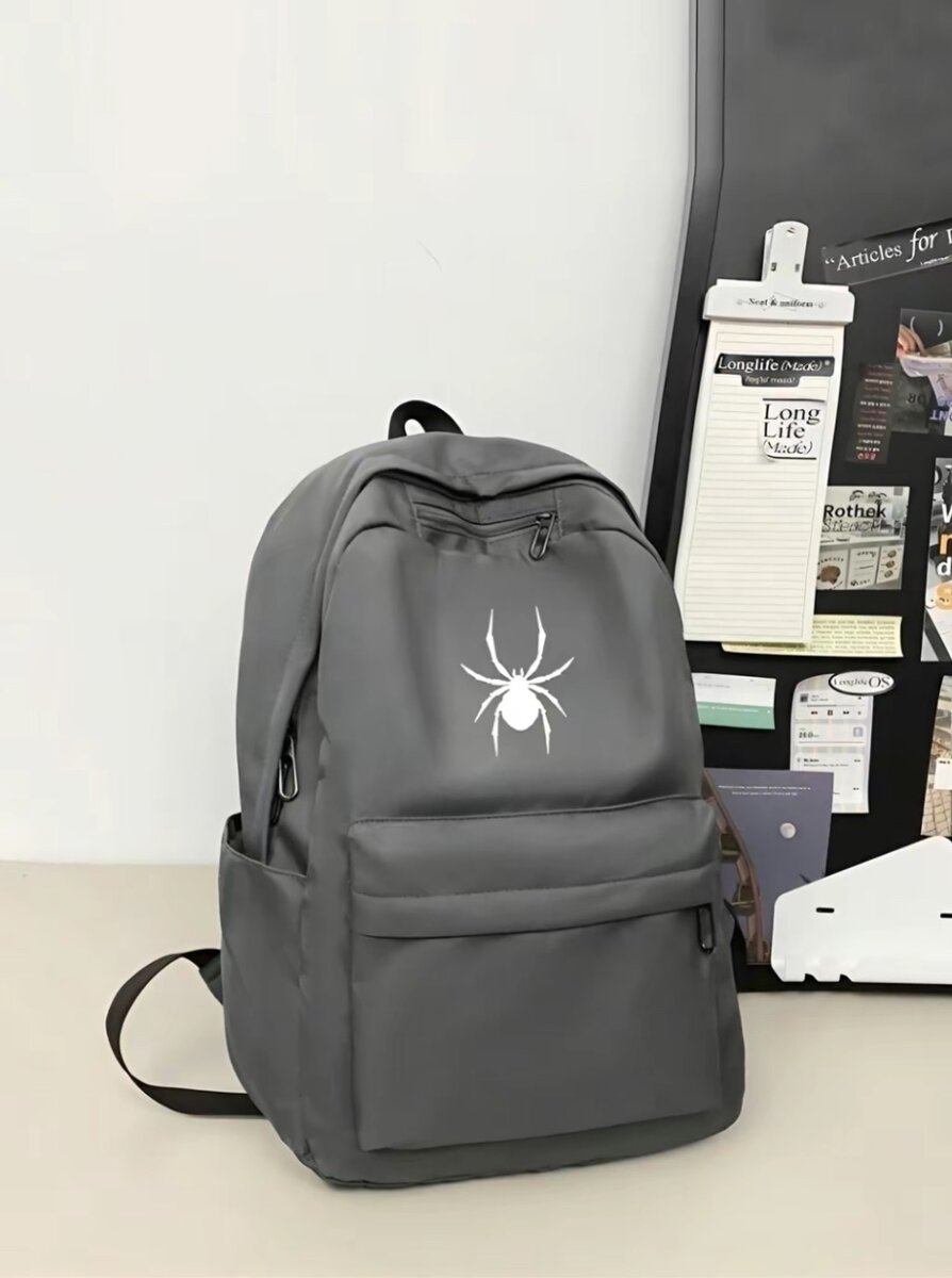 Sac à dos motif araignée