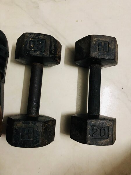 Haltères Hexagonaux 20 kg