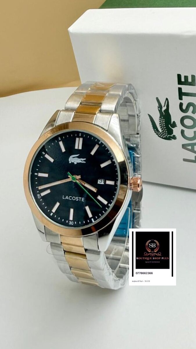 Montre  Lacoste authentique