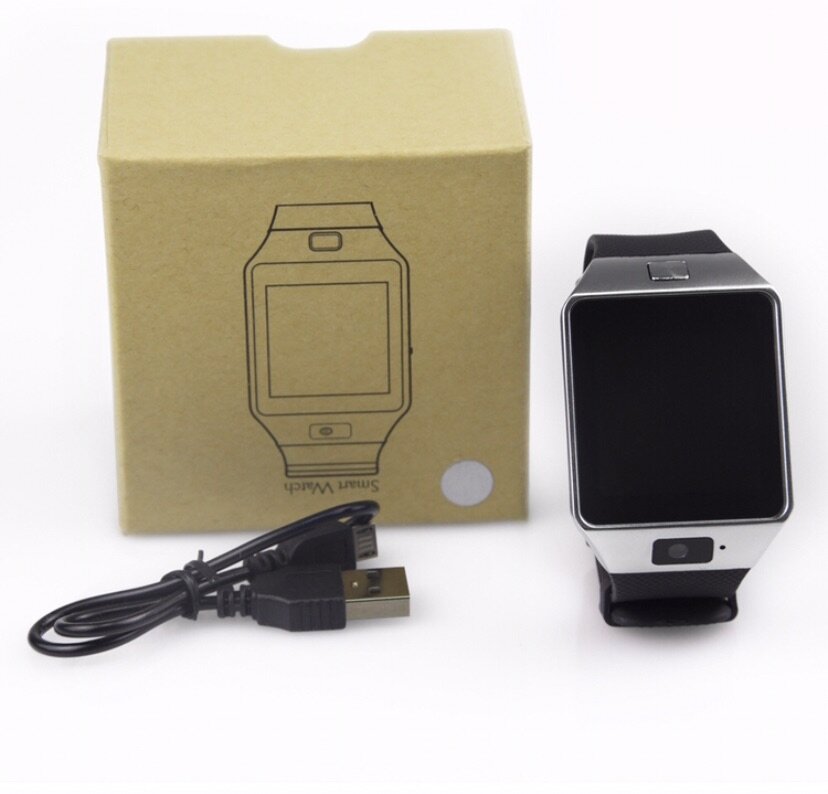 Phone Watch DZ09 uses SIM card Silver