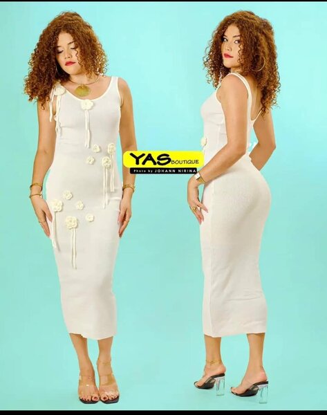 Robe en maille élégante