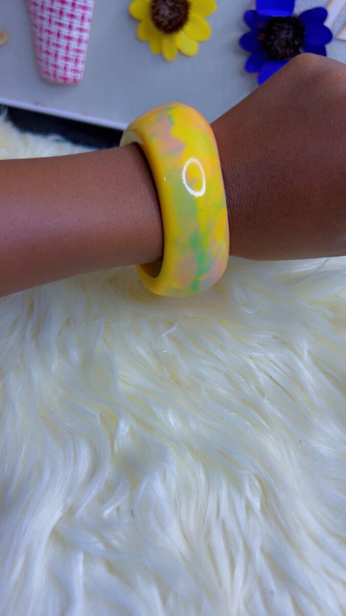 Acrylic bangles