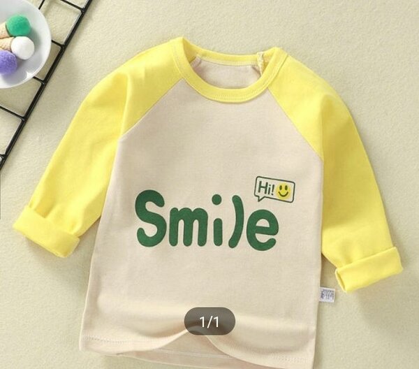 Baby boys long sleeved T shirts