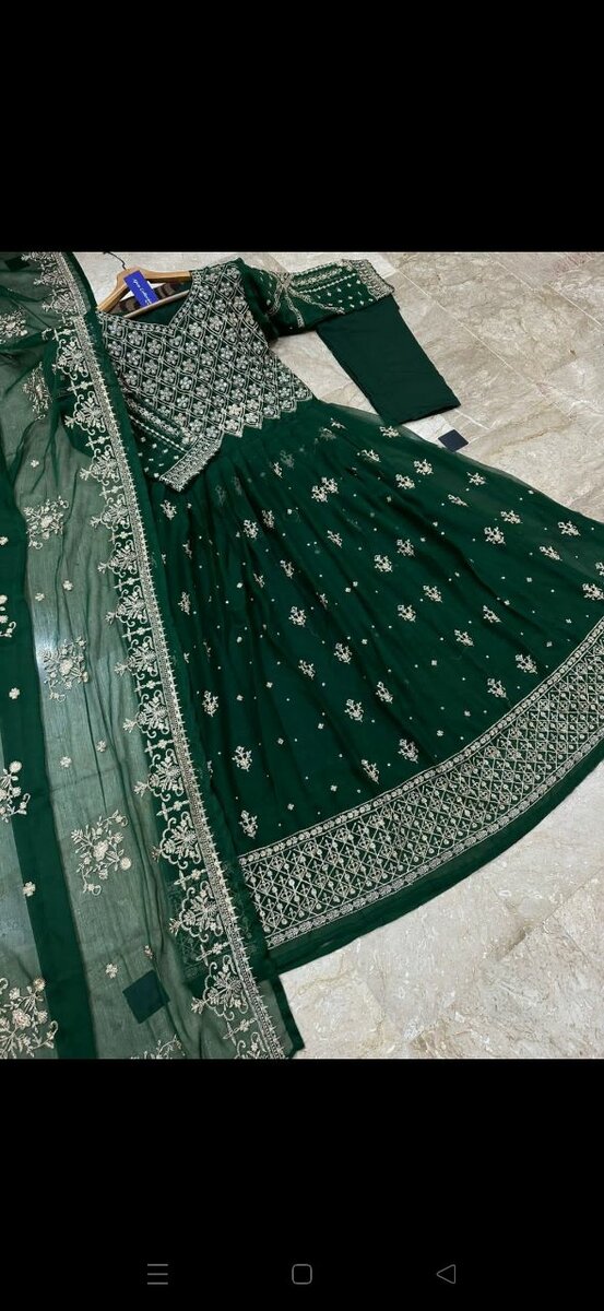 Heavy Embroided Maxi