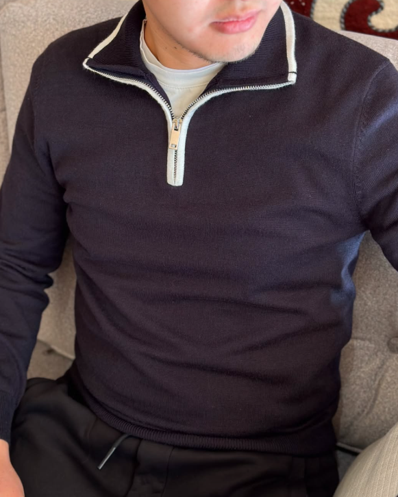 кофта коричневая мужская