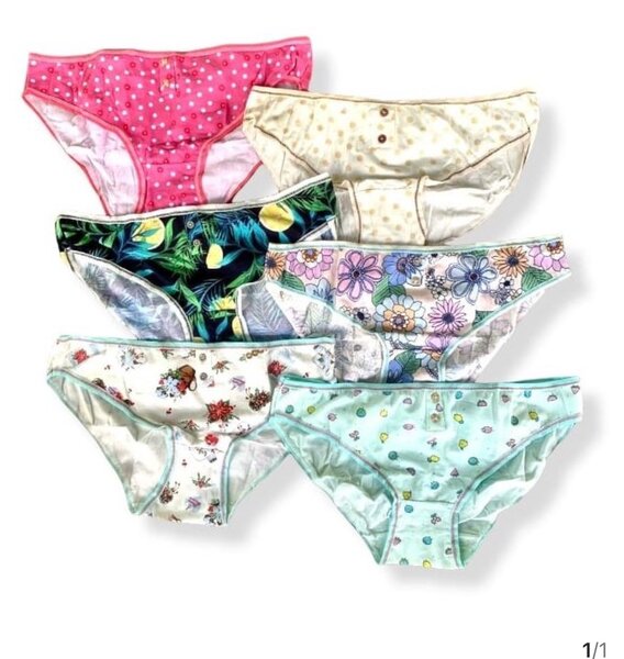 6 pièce panties for girls