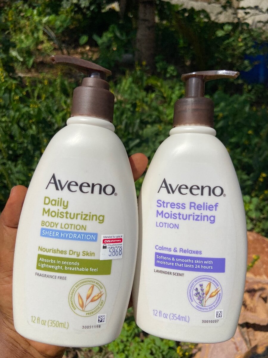Aveeno body lotion (350ml)