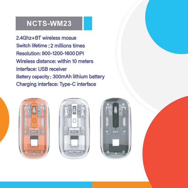 Souris sans fil NCTS-WM23 LED