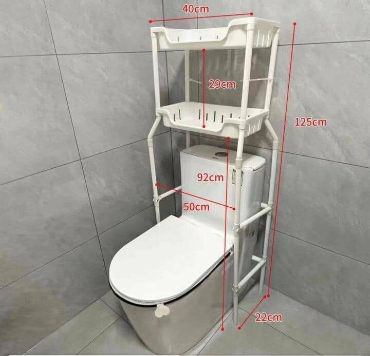 Étagère de toilette.