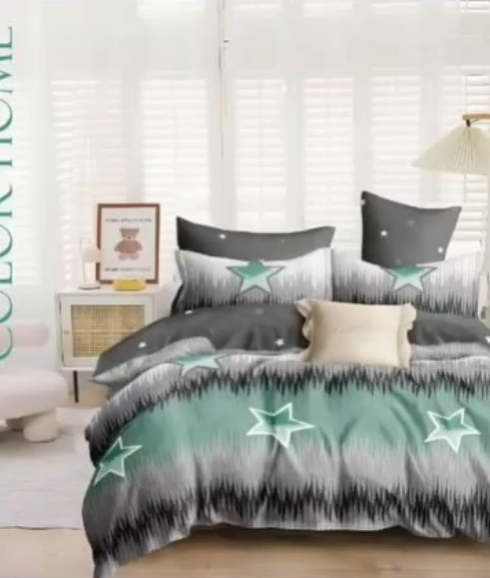 7pcs removable reversible duvet set