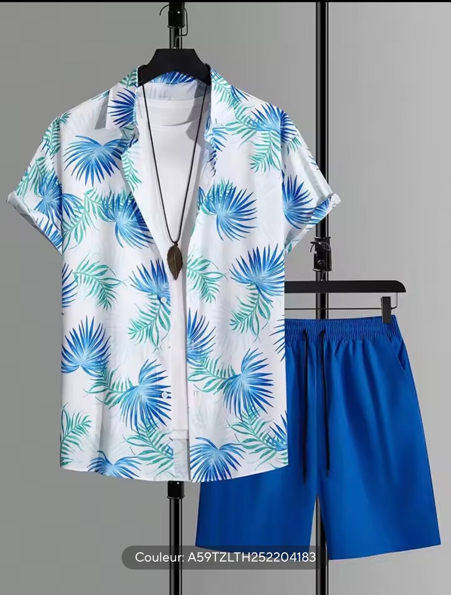 Ensemble été imprimé tendance