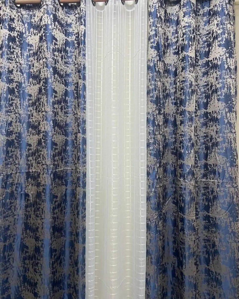 3PCS SOUTHAFRICAN CURTAINS