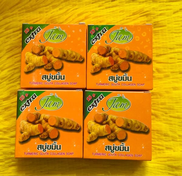 4 savon curcuma