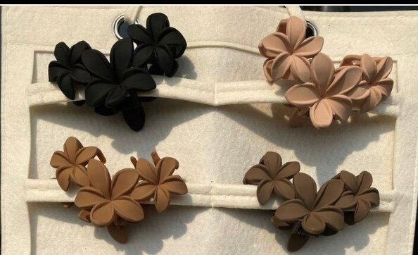 Barrettes Florales Élégantes