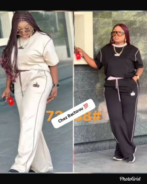 Ensemble de sport décontracté