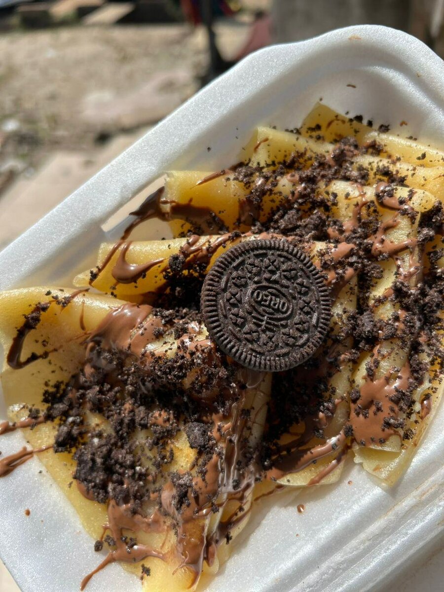Crêpes au Chocolat Oreo