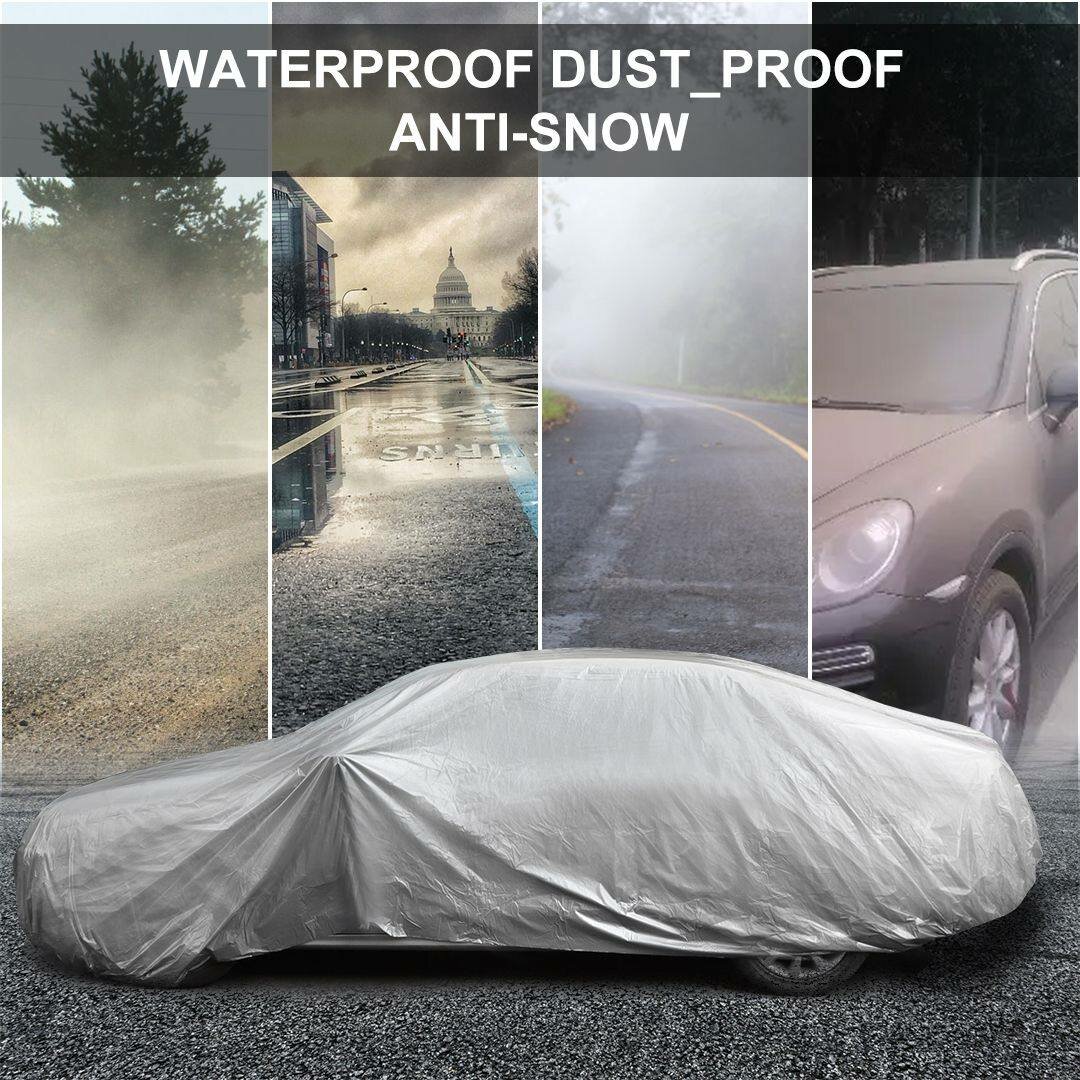 Carsun Car Cover Portable Waterproof Dust-proof Sun-proof