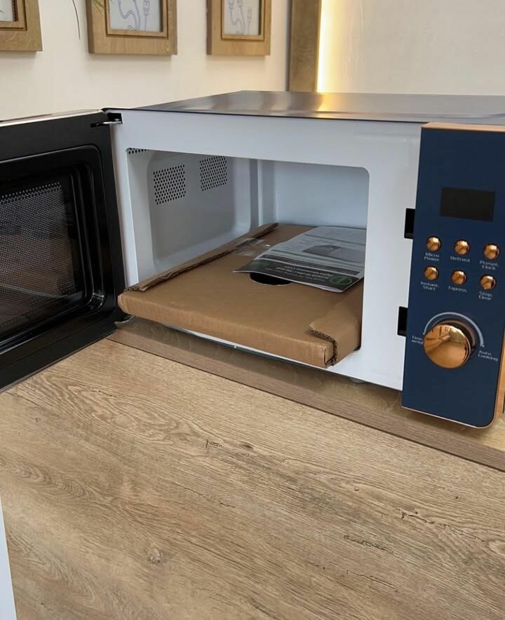 20L copper accent microwave
